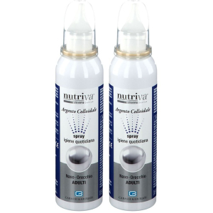 Cerca Offerte di nutriva® argento colloidale spray set da 2 2x100 ml e acquista online