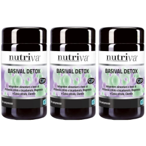 Cerca Offerte di nutriva basival detox 60 compresse 3x60 g e acquista online