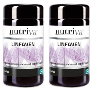 Cerca Offerte di nutriva linfaven integratore alimentare 2x43,5 g capsule e acquista online