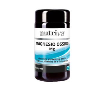 nutriva magnesio ossido 50 compresse 1000 mg bugiardino cod: 938651763 