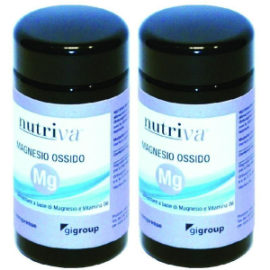 Cerca Offerte di nutriva magnesio ossido gi group 50 compresse 1 g 2x50 pz e acquista online