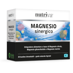 nutriva - magnesio sinergico integratore bugiardino cod: 975189073 