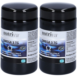 Cerca Offerte di nutriva® omega 3 tg set da 2 2x126,9 g capsule e acquista online