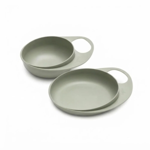 Cerca Offerte di Nuvita easy eating set piattino e ciotola per lo svezzamento colore sage green e acquista online