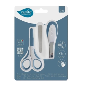 Cerca Offerte di Nuvita set manicure neonato blu polvere - kit anallergico per la cura delle unghie, 1 kit e acquista online