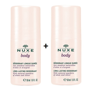 nuxe body duo deodorante 2x50 ml bugiardino cod: 974167379 
