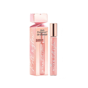 Nuxe cofanetto di natale 2024 cracker huile prodigieuse or florale - olio secco oro floreale roll-on