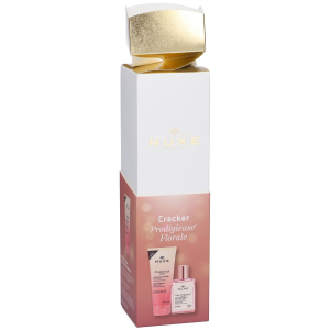 Nuxe cofanetto natale 2024 cracker huile prodigieuse florale - olio prodigioso floreale 30 ml + olio doccia floreale 100 ml