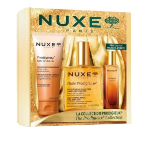 Cerca Offerte di Nuxe - cofanetto natale prodigieux collection olio doccia+huile prodigieuse+profumo confezione 3 pezzi e acquista online