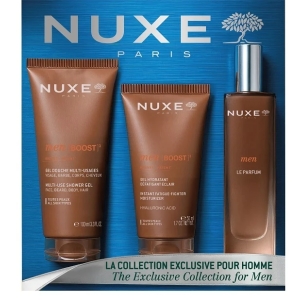 Cerca Offerte di Nuxe - cofanetto natale uomo la collection exclusive gel doccia+profumo+gel idratante confezione 3 pezzi e acquista online