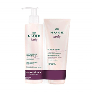 nuxe duo lait fluide+gel douch bugiardino cod: 980510832 