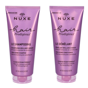 Cerca Offerte di nuxe hair prodigieux® high shine shampoo + balsamo districante effetto e acquista online