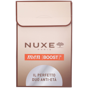 Nuxe men [boost]³ kit regalo gel doccia multiuso + fluido anti-age 1 p