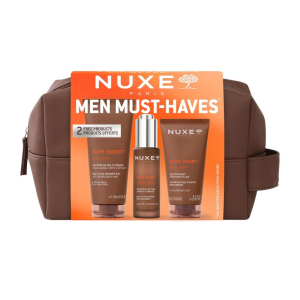 Cerca Offerte di nuxe men [boost]³ trio must-haves cofanetto con gel doccia 100ml + siero multi-azione 30ml + gel idratante viso 50ml e acquista online