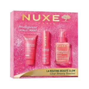 Cerca Offerte di Nuxe prodigieuse [hyalu] boost cofanetto idratante e rimpolpante viso e occhi con illuminating concentrate 30 ml + smoothing glow gel-cream 15ml + eye e acquista online