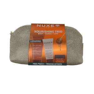 Cerca Offerte di Nuxe rêve de miel nourishing trio cofanetto con balsamo labbra 15 grammi + gel doccia 100ml + crema mani 30ml + pochette e acquista online