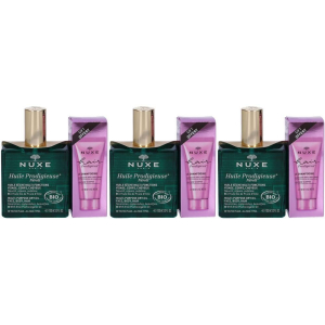 Cerca Offerte di nuxe set hair prodigieux lo shampoo effetto lucentezza 30ml + huile pr e acquista online
