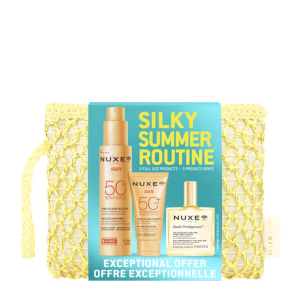 Cerca Offerte di nuxe silky summer routine 2026 1 crema viso spf50+ 50 ml + 1 spray viso & corpo spf50 150 ml +1 huile prodigieuse seche multi-functions 50 ml e acquista online