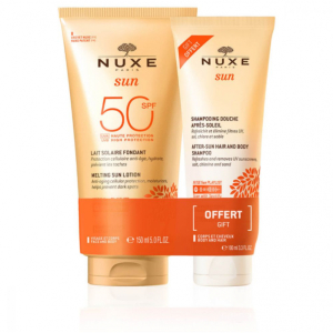 Nuxe sun latte solare spf50 + shampoo doccia doposole
