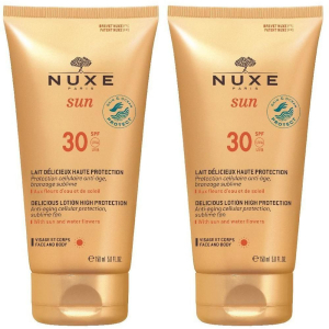 Cerca Offerte di nuxe sun latte solare viso e corpo spf 30 2x150 ml e acquista online