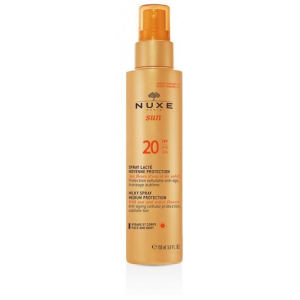 nuxe sun latte spray spf20 solare viso e bugiardino cod: 924876840 