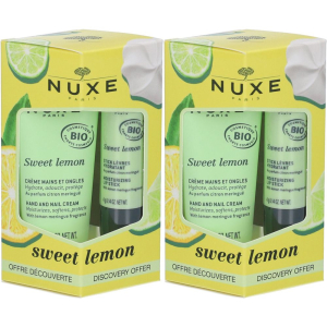 Cerca Offerte di nuxe sweet lemon set crema mani e unghie + stick labbra da 2 2x1 p e acquista online