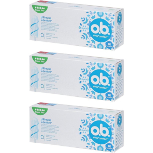 Cerca Offerte di o.b.® pro comfort™ super plus 3x16 pz tampone e acquista online