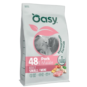 Cerca Offerte di oasy cane monoprotein small/mini adult maiale 800gr e acquista online