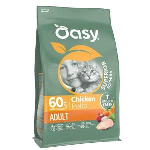 Cerca Offerte di oasy gatto dry superior adult pollo 300gr e acquista online