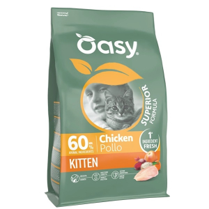 Cerca Offerte di oasy gatto dry superior kitten pollo 1,5kg e acquista online