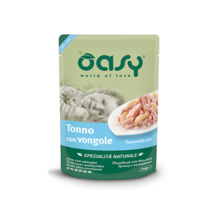 Cerca Offerte di oasy gatto natury soft jelly tonnetto con vongole del pacifico 85gr (lattina) e acquista online