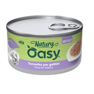 Cerca Offerte di oasy wet cat natury soft jelly tonnetto per gattini lattina 85 g e acquista online