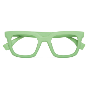 Occhiale da lettura premontato twins platinum maui verde +1,00 diottria