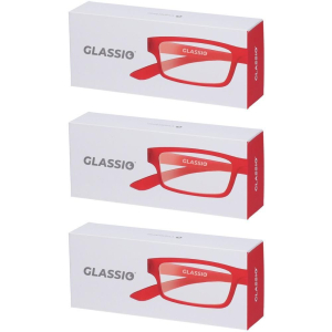 Cerca Offerte di occhiali da lettura glassio cupertino colore rosso gradazione +1,0 3x1 e acquista online