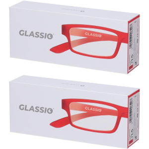 Cerca Offerte di occhiali da lettura glassio cupertino colore rosso gradazione +1,5 1 s e acquista online