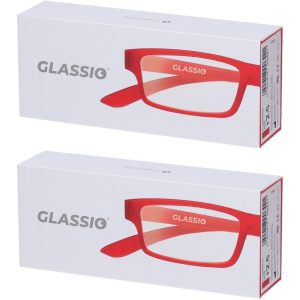 Cerca Offerte di occhiali da lettura glassio cupertino colore rosso gradazione +2,5 2x1 e acquista online