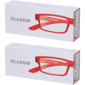 Cerca Offerte di occhiali da lettura glassio cupertino colore rosso gradazione +3,0 1 s e acquista online