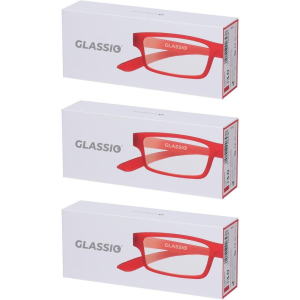 Cerca Offerte di occhiali da lettura glassio cupertino colore rosso gradazione +3,0 1 s e acquista online