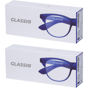 Cerca Offerte di occhiali da lettura glassio fremont colore blu scuro gradazione +2,0 1 e acquista online