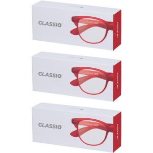 Cerca Offerte di occhiali da lettura glassio fremont colore rosso gradazione +2,0 3x1 s e acquista online
