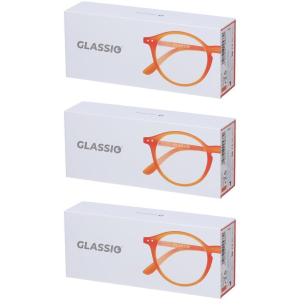Cerca Offerte di occhiali da lettura glassio monterey colore arancione gradazione +2,5 e acquista online