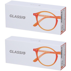 Cerca Offerte di occhiali da lettura glassio monterey colore arancione gradazione +2,5 e acquista online