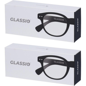 Cerca Offerte di occhiali da lettura glassio newport colore nero gradazione +2,0 2x1 st e acquista online