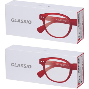 Cerca Offerte di occhiali da lettura glassio newport colore rosso gradazione +1,0 2x1 s e acquista online