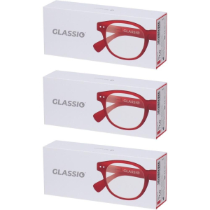 Cerca Offerte di occhiali da lettura glassio newport colore rosso gradazione +1,0 3x1 s e acquista online