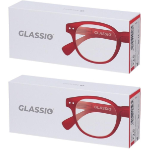 Cerca Offerte di occhiali da lettura glassio newport colore rosso gradazione +2,5 2x1 s e acquista online