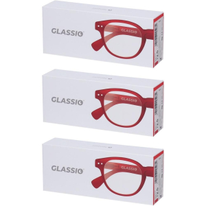 Cerca Offerte di occhiali da lettura glassio newport colore rosso gradazione +2,5 3x1 s e acquista online