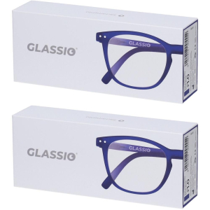 Cerca Offerte di occhiali da lettura glassio sacramento colore blu scuro gradazione +1, e acquista online