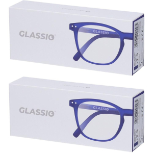 Cerca Offerte di occhiali da lettura glassio sacramento colore blu scuro gradazione +2, e acquista online