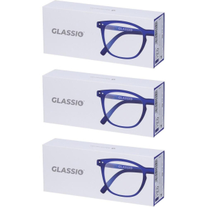Cerca Offerte di occhiali da lettura glassio sacramento colore blu scuro gradazione +3, e acquista online